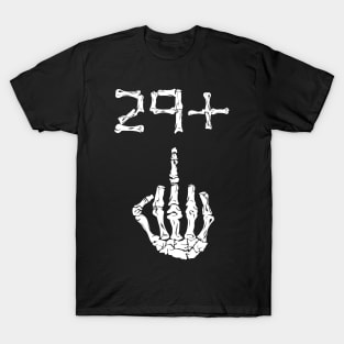 29+ Middle Finger Birthday Party Bday T-Shirt